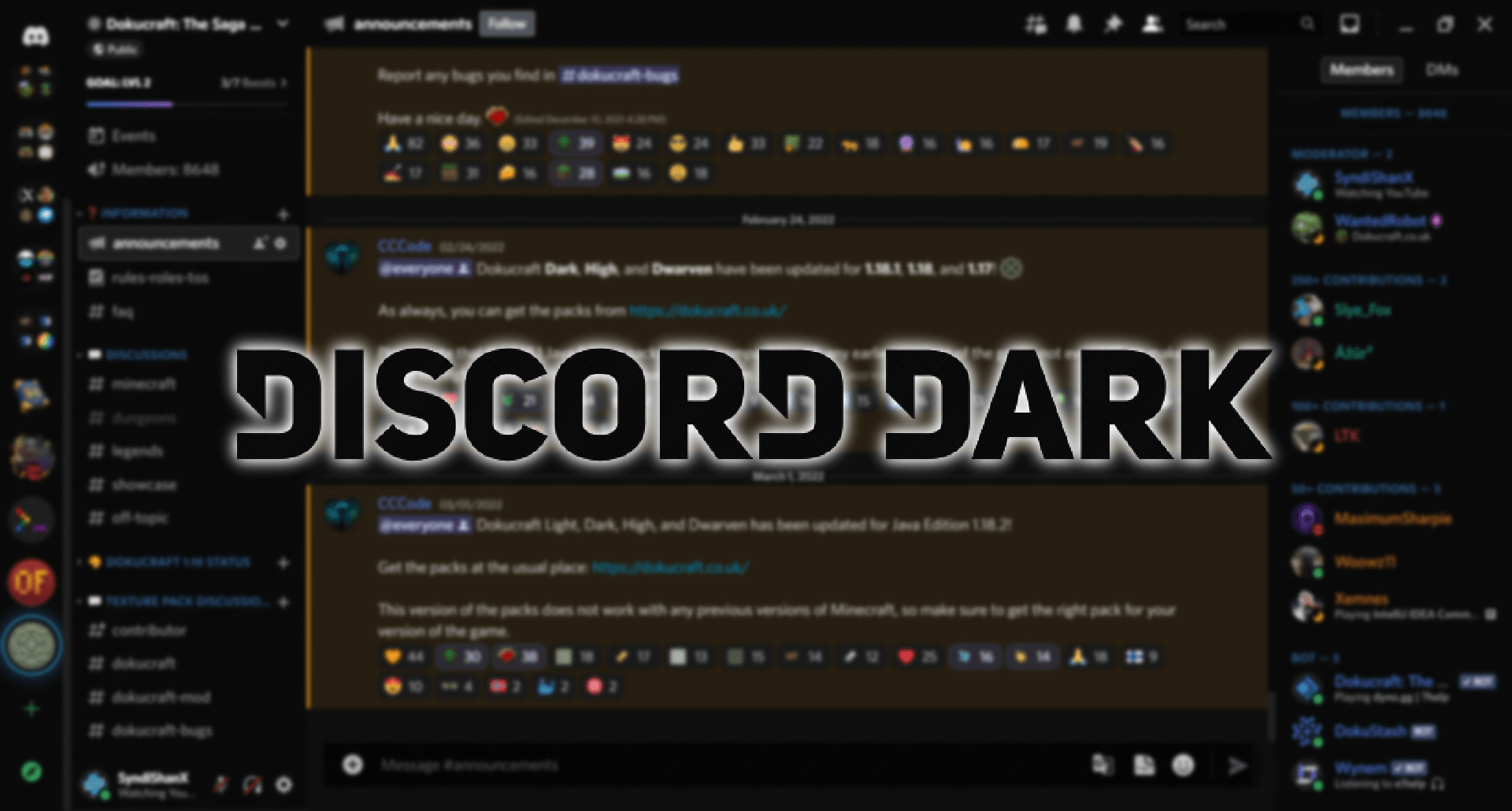 Discord Dark BetterDiscord