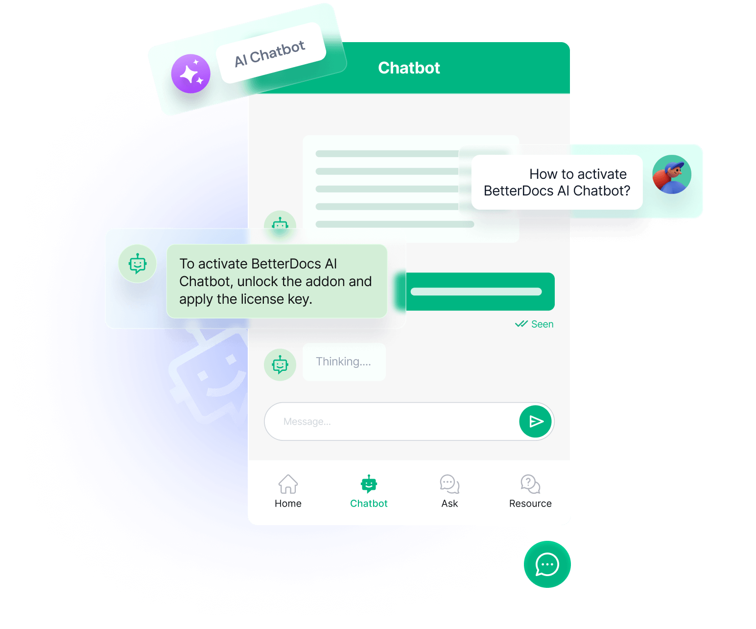 AI Chatbot Addon BetterDocs