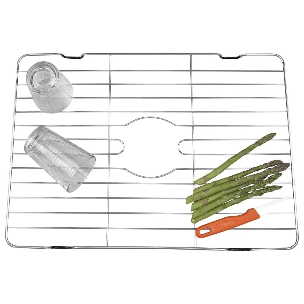 Stainless Steel Sink Protector With Coated Feet Better Houseware