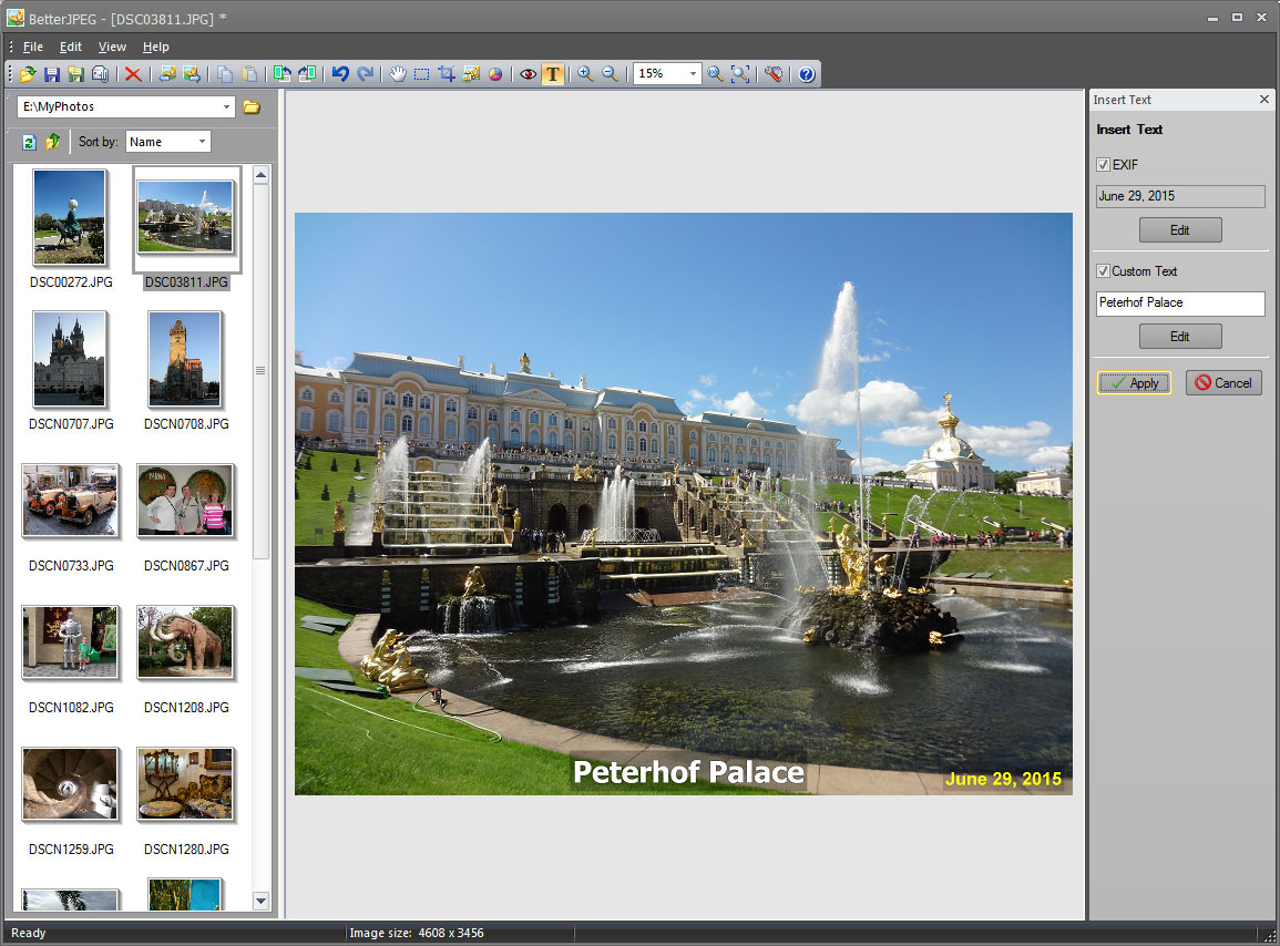 Edit JPEG photos without loss Better JPEG