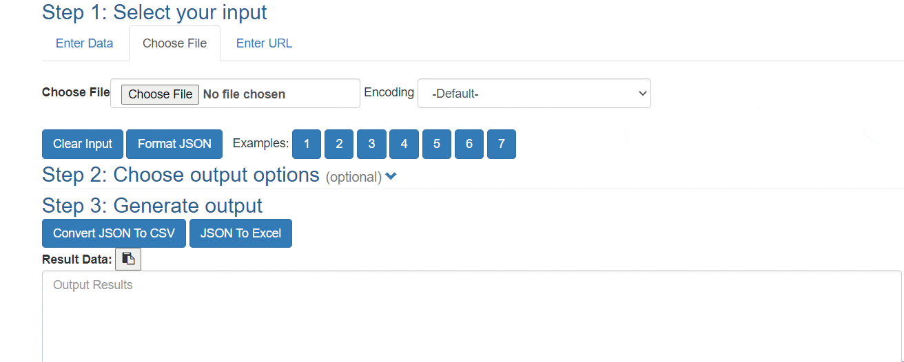 How To Convert JSON Files To XLS Or CSV Files