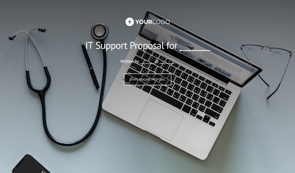 This [Free] IT Support Services Proposal Template Won 7.2M of Business