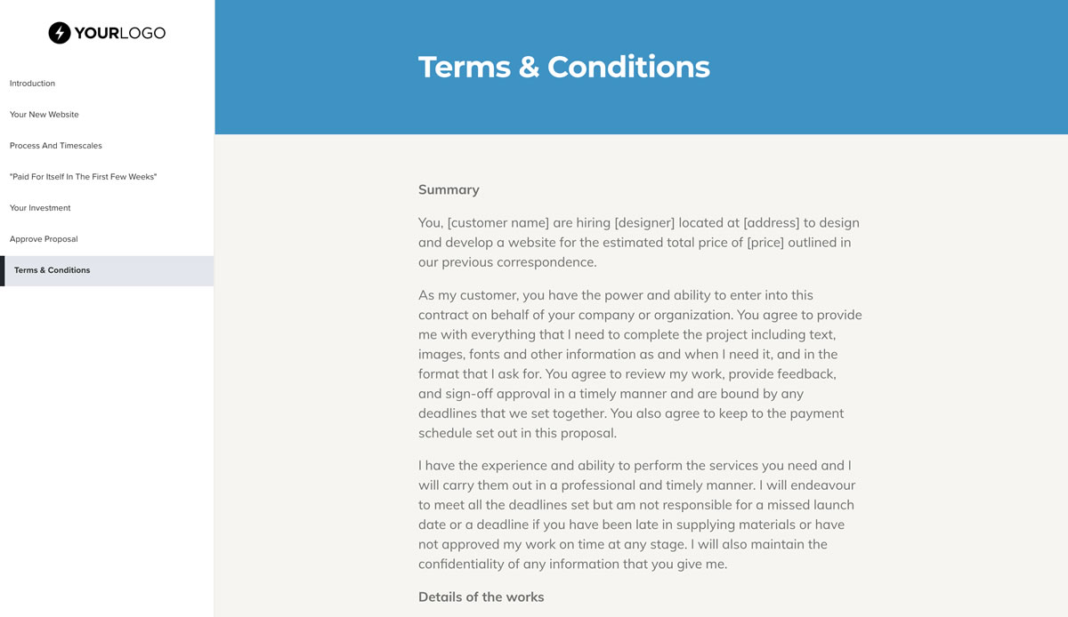 This [Free] Simple Web Design Proposal Template Won 23M of Business