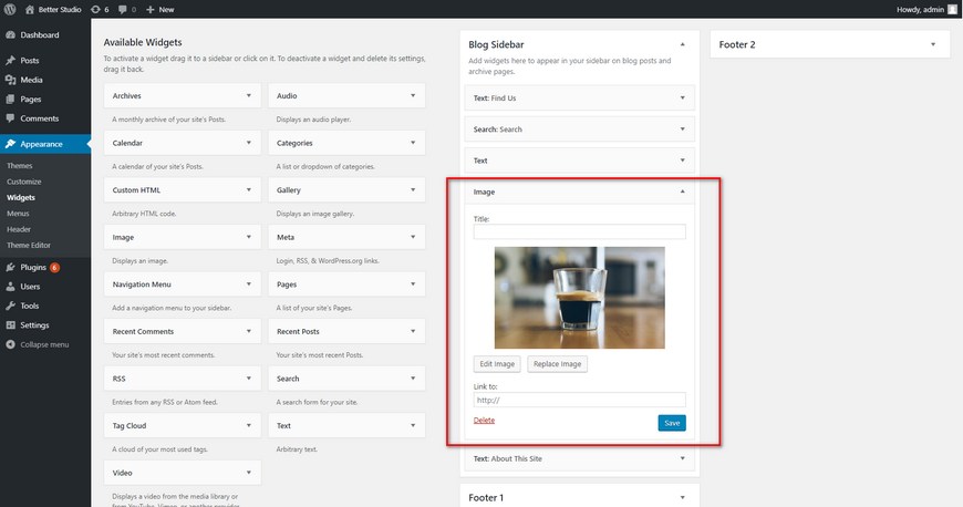 How to Add Images to WordPress Sidebar BetterStudio