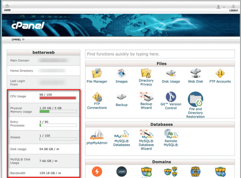 How much disk space and bandwidth does WordPress need