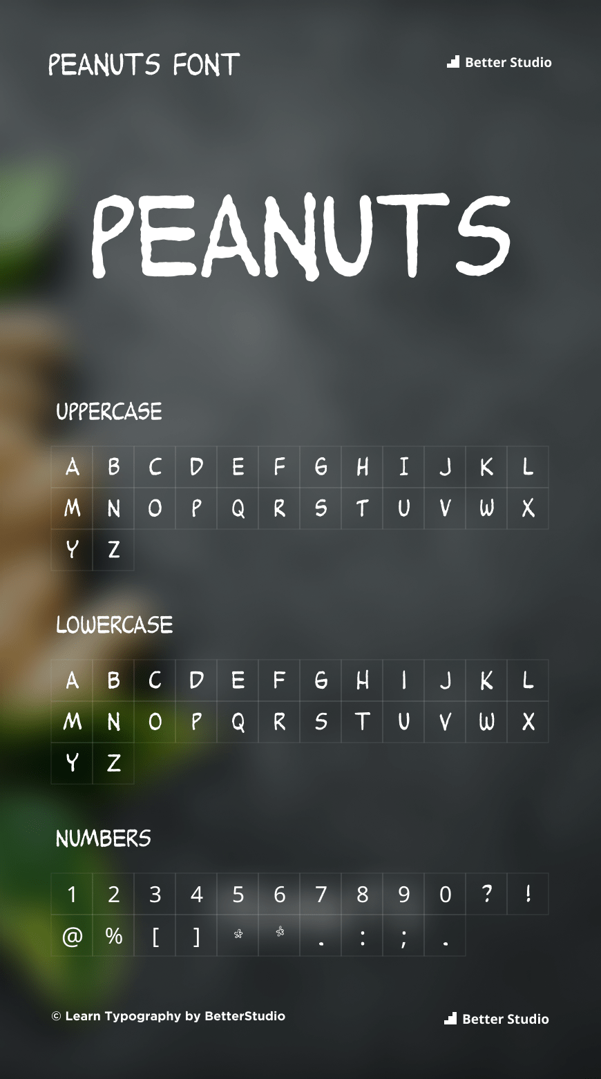 Peanuts Font Download Free Font