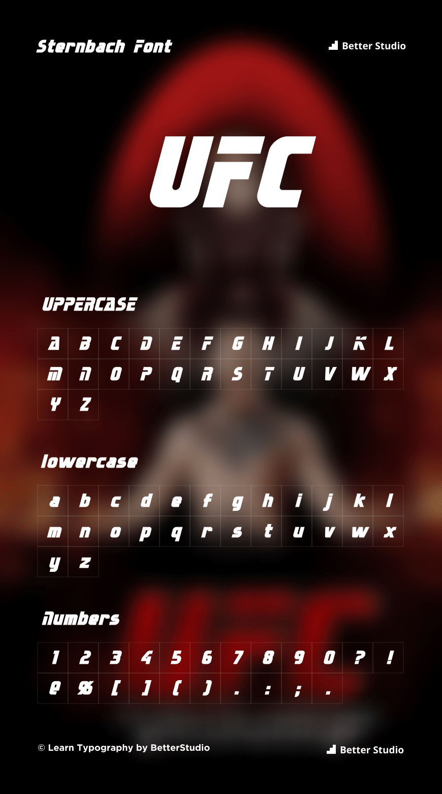 UFC Font Download Free Font & Logo