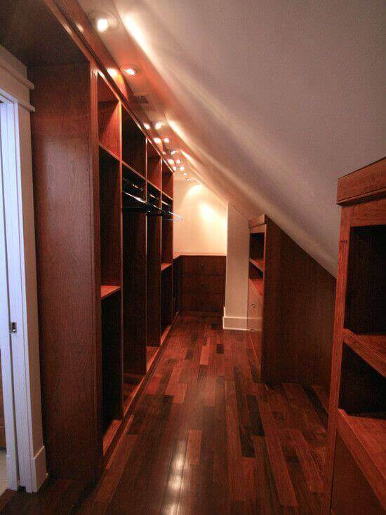 34 Best Examples Of Attic Closet Design Ideas