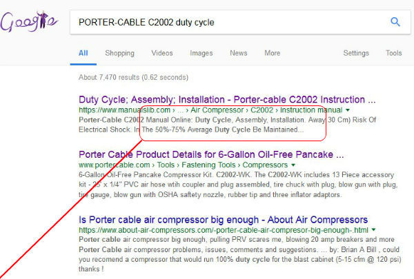 What Does "Duty Cycle" On An Air Compressor Mean?