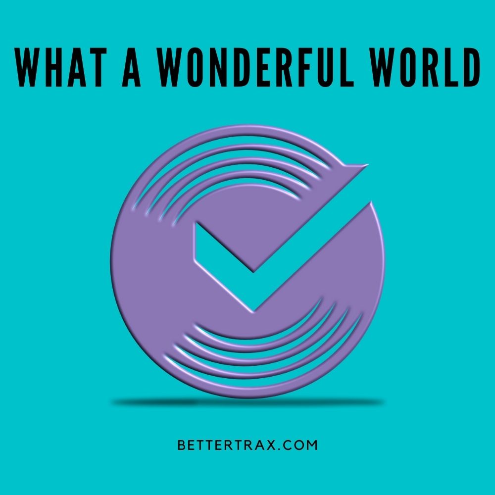 What a Wonderful World Backing Track