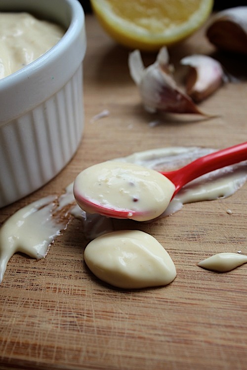 Garlic, Lemon and Mustard Aioli Better with Cake