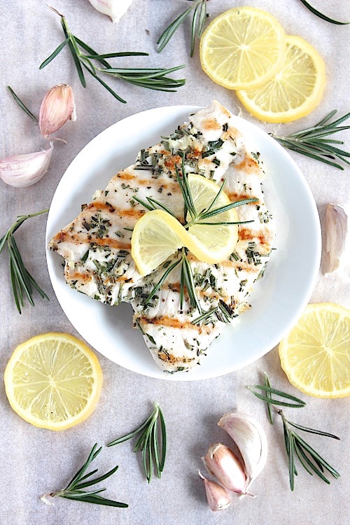 Deliciously Simple Garlic and Rosemary Chicken {Gluten Free & Paleo