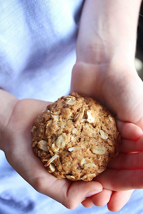 Healthy, Homemade Anzac Biscuits {Gluten Free} Better with Cake