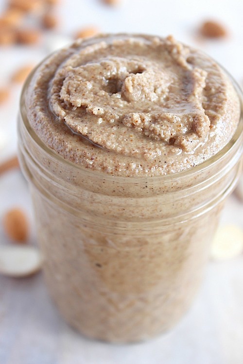 Chai Spiced Almond Butter {Vegan, Gluten Free & Paleo Friendly