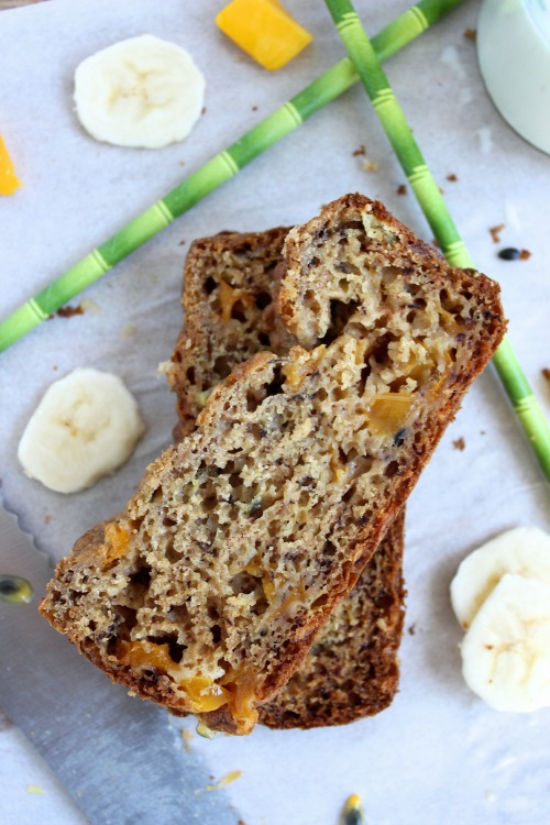Mango and Passionfruit Wholewheat Banana Bread Better with Cake