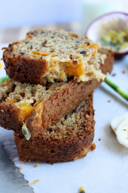 Mango and Passionfruit Wholewheat Banana Bread Better with Cake