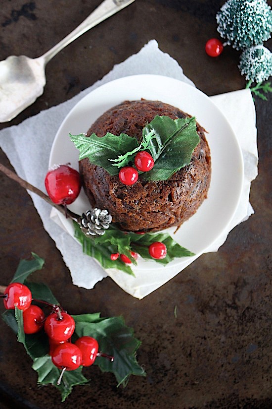 Traditional Christmas Pudding {Gluten Free Dairy Free Grain Free