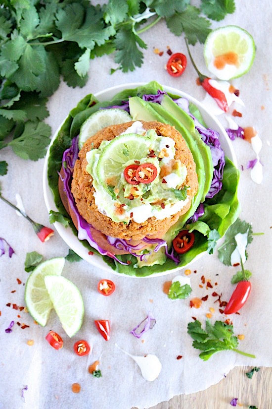 15 minute Smoked Paprika and Lime Salmon Burgers {Low Carb Gluten Free Dairy Free Keto