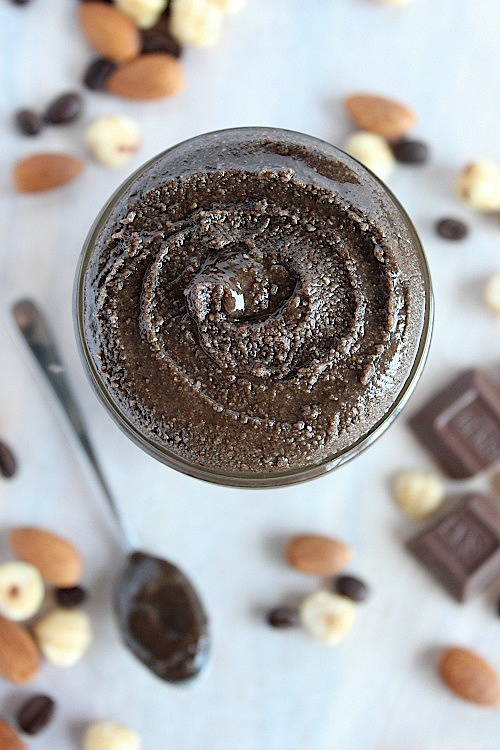 Chocolate Espresso HazelnutAlmond Butter {Vegan, Gluten Free, Paleo