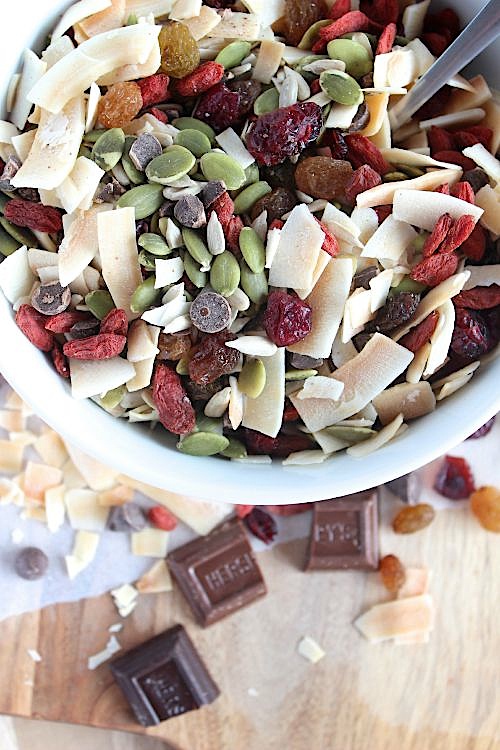 Healthy, Homemade {Nut Free} Trail Mix Better with Cake
