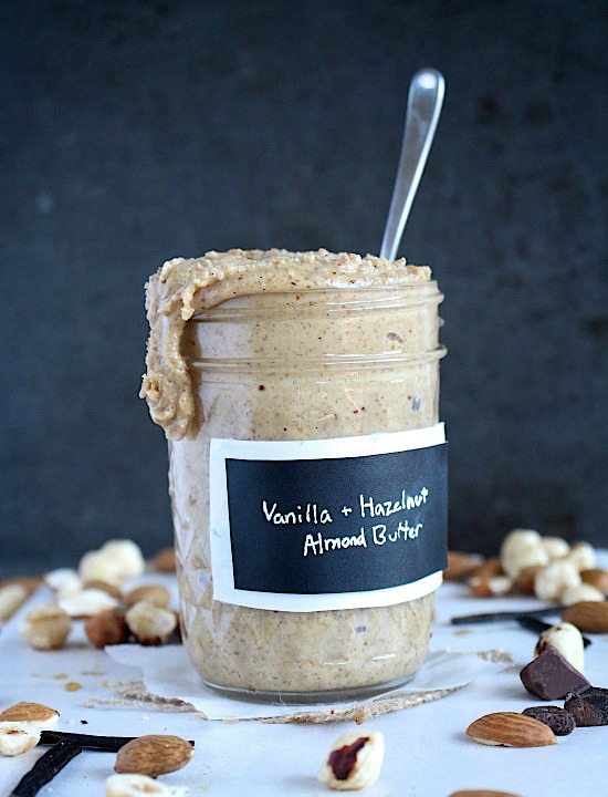Vanilla Hazelnut Almond Butter {Vegan, Dairy Free, Sugar Free, Keto