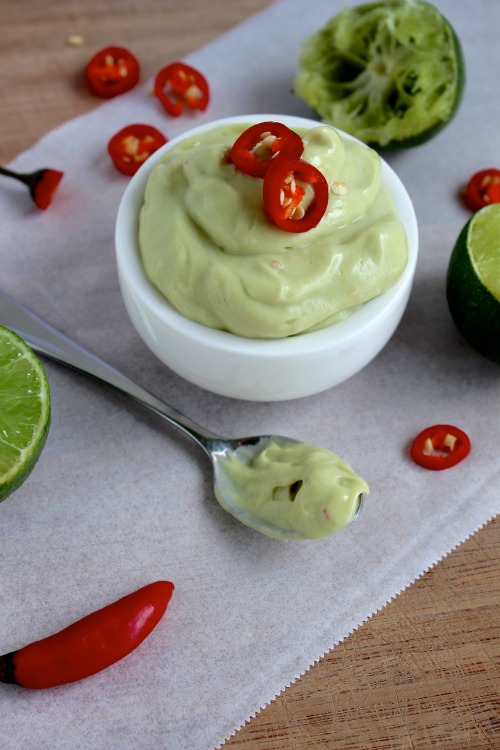 Creamy Avocado Chilli Lime and Yogurt Dressing Better with Cake