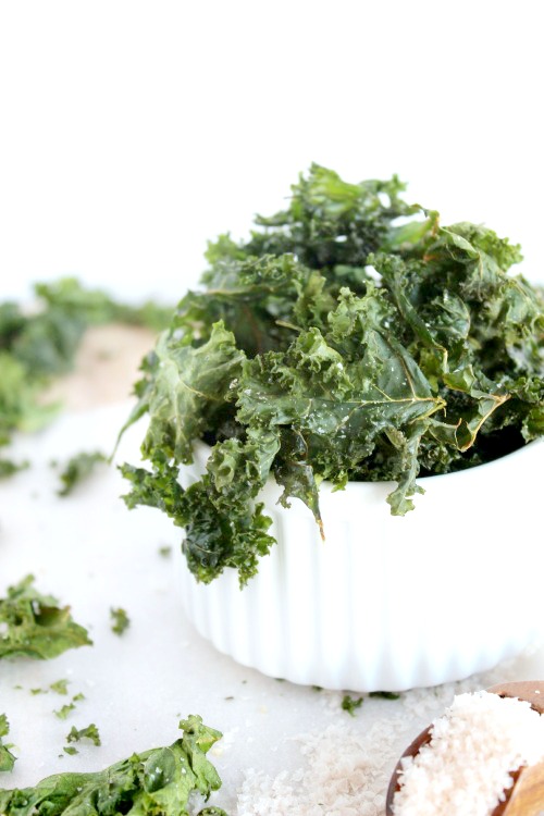 Oven Baked Kale Chips Better with Cake