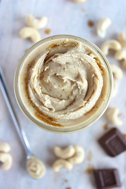 Salted Vanilla Cashew Butter {Vegan, Gluten free & Paleo Friendly