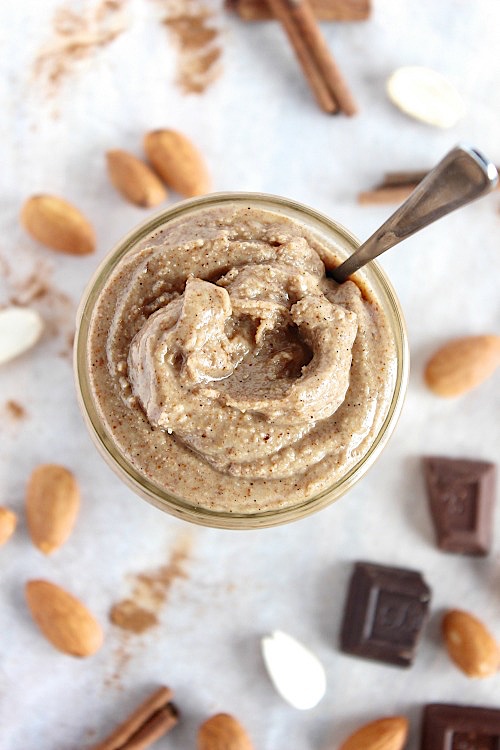 Cinnamon Spiced Almond Butter {Vegan, Gluten Free & Paleo Friendly