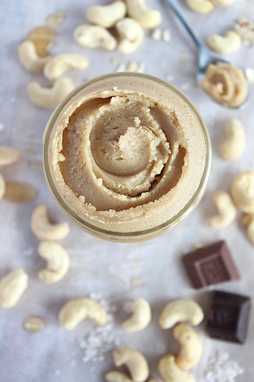 Salted Caramel Cashew Butter {Vegan, Gluten Free & Paleo Friendly