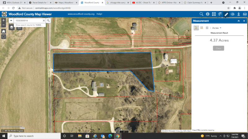 4.45 Acres Overlooking Panther Creek Bottom Mahaffey/Betts Realty