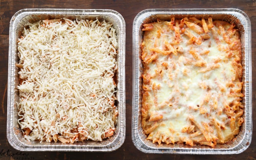 Use That Extra Pasta For This Creamy Baked Ziti Between Carpools