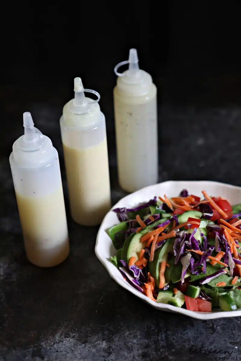 Ready Salad Dressings Help To Eat More Veggies Between Carpools