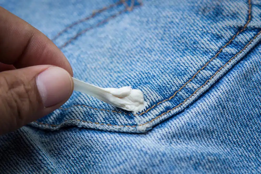 How To Get Smeared Gum Out Of Jeans Best Images