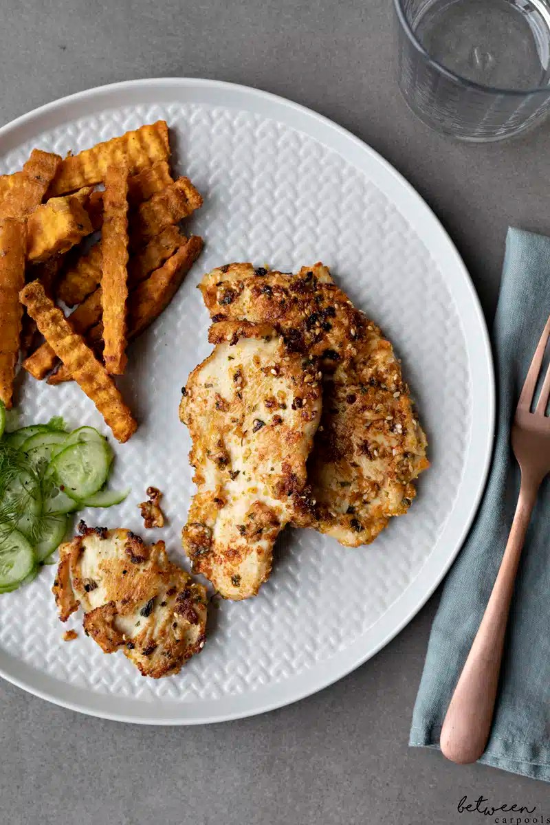 Grilled Chicken Schnitzel It’s Not Fried But It’s So Good No One