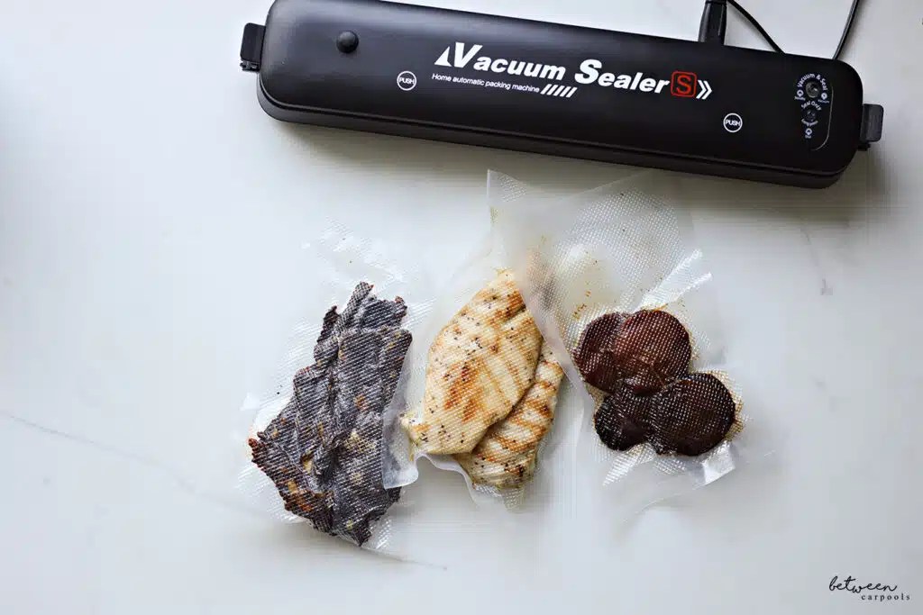 Vacuum Seal Some Chicken Or Jerky for Meals on the Go or at Yeshiva