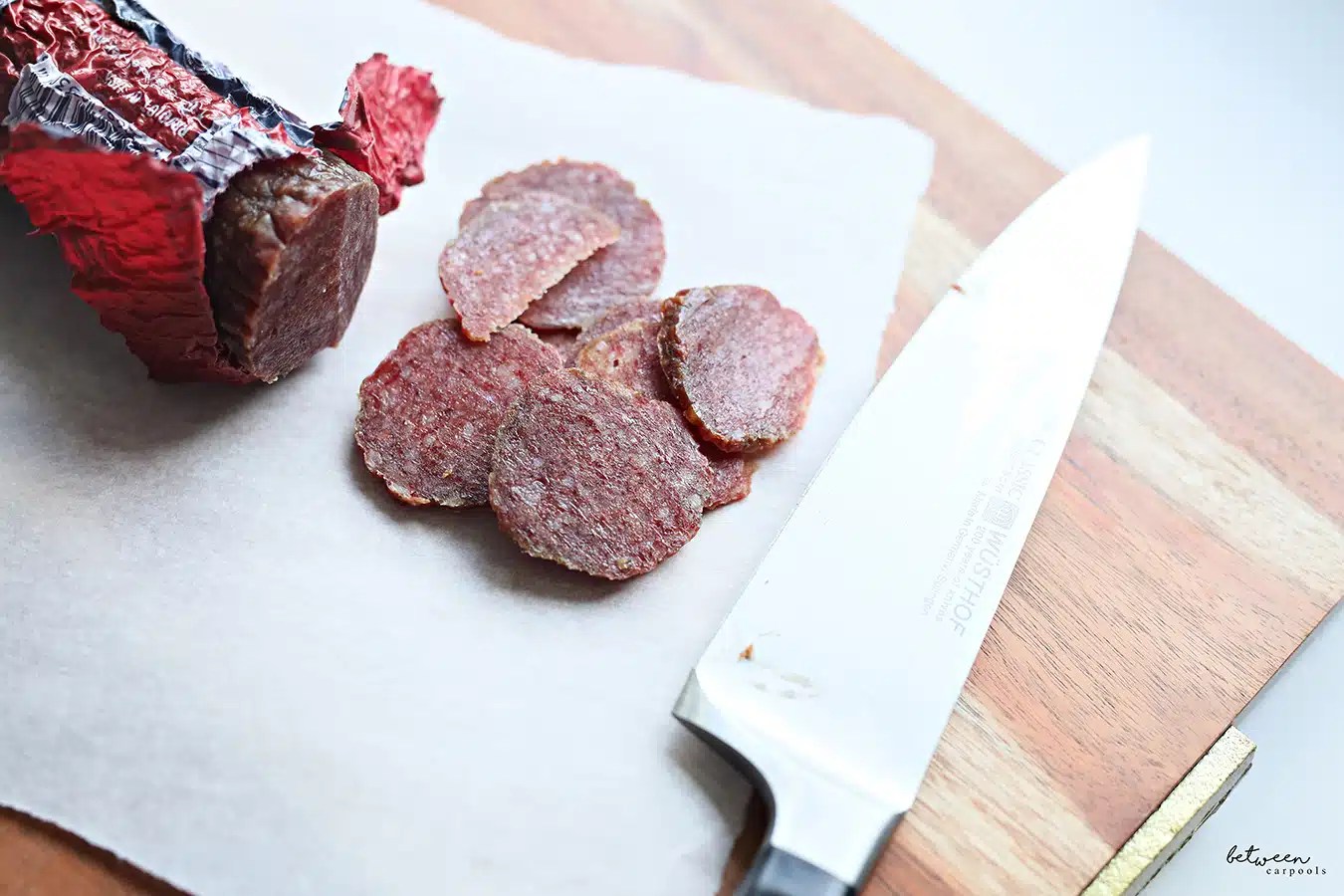 How to Make Your Own Hard Salami Between Carpools