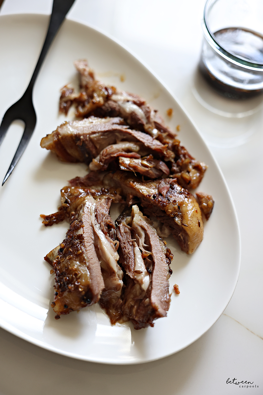 Kosher KopyKat Lamb Riblets with Char Siu Sauce Between Carpools