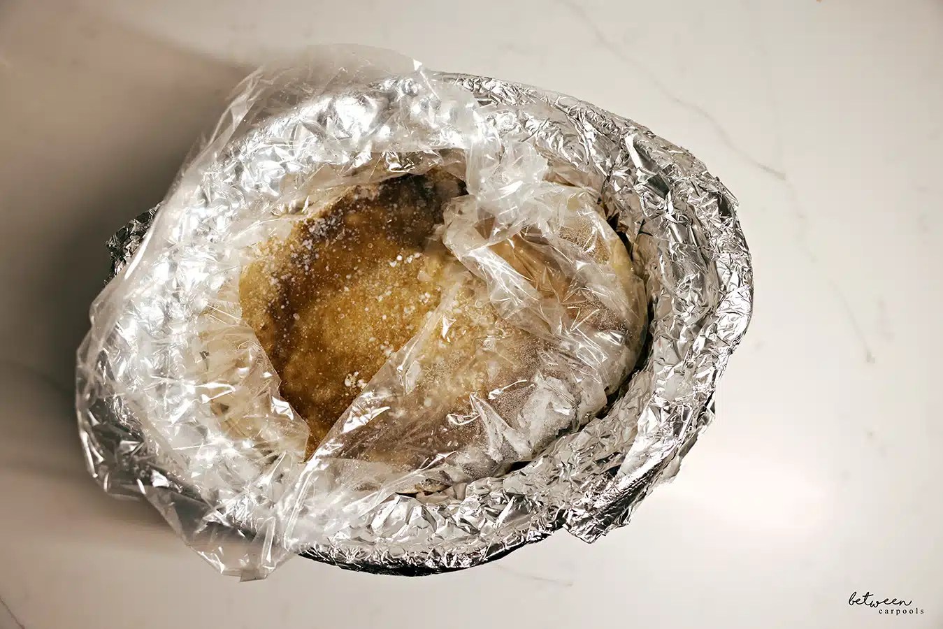 CrockPot Overnight Potato Kugel Hack (Freezer Version) Between Carpools