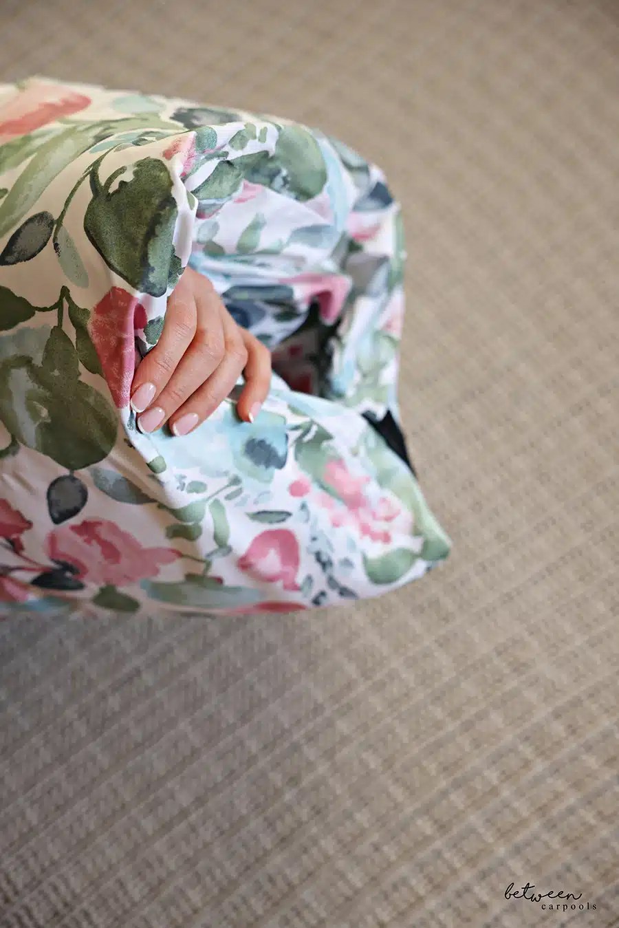 Travel Game Changer The Pillow/Armrest Cover Hack Between Carpools