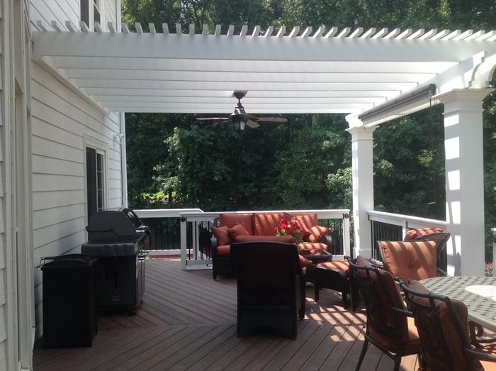 Screened Porch Addition With Windows To Keep Out Pollen
