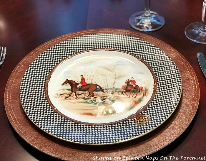 EquestrianThemed Table Featuring Ralph Lauren’s, Wedgwood, Balmoral