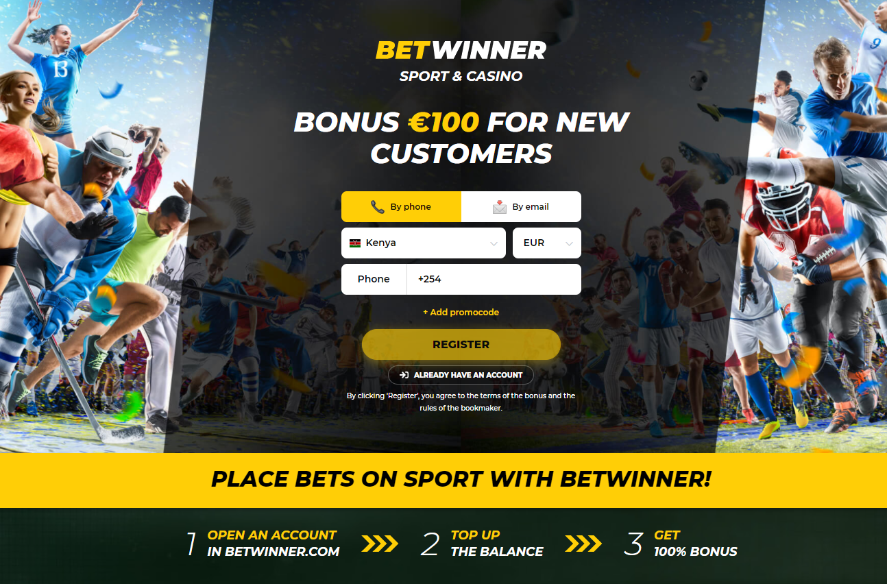BetWinner Kenya ! Registration with 15000 Ksh Bonus