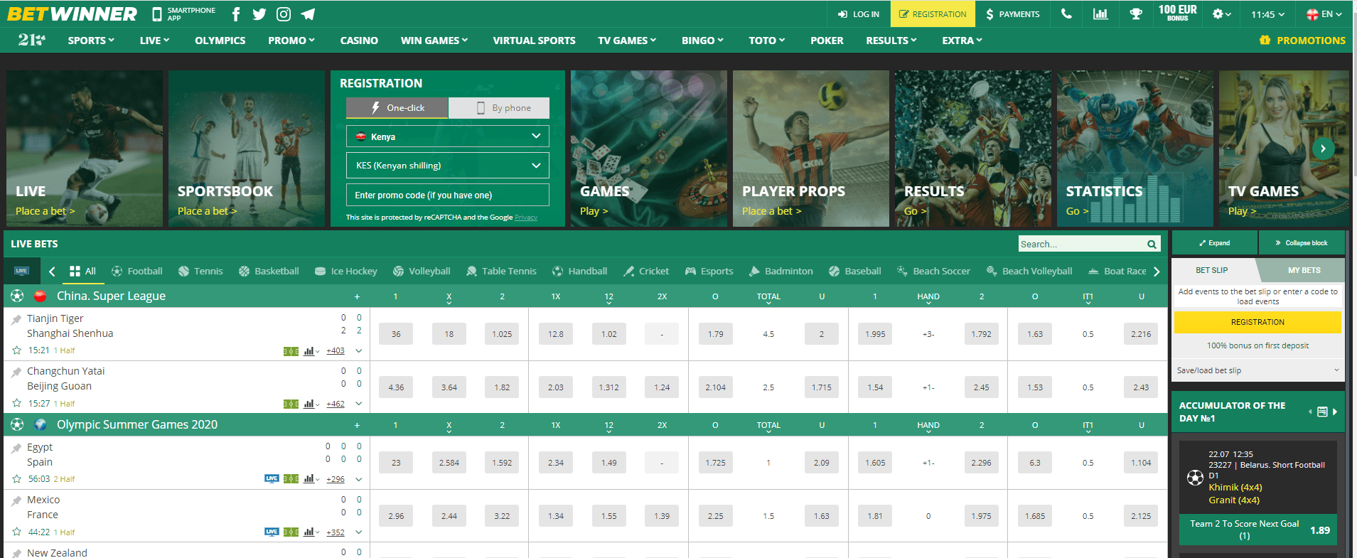 BetWinner Kenya ! Registration with 15000 Ksh Bonus