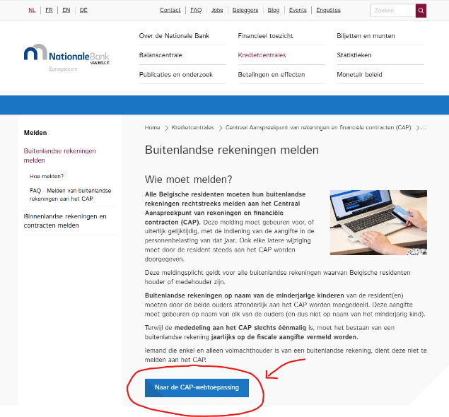 Hoe je een buitenlandse effectenrekening van DeGiro kunt aangeven in