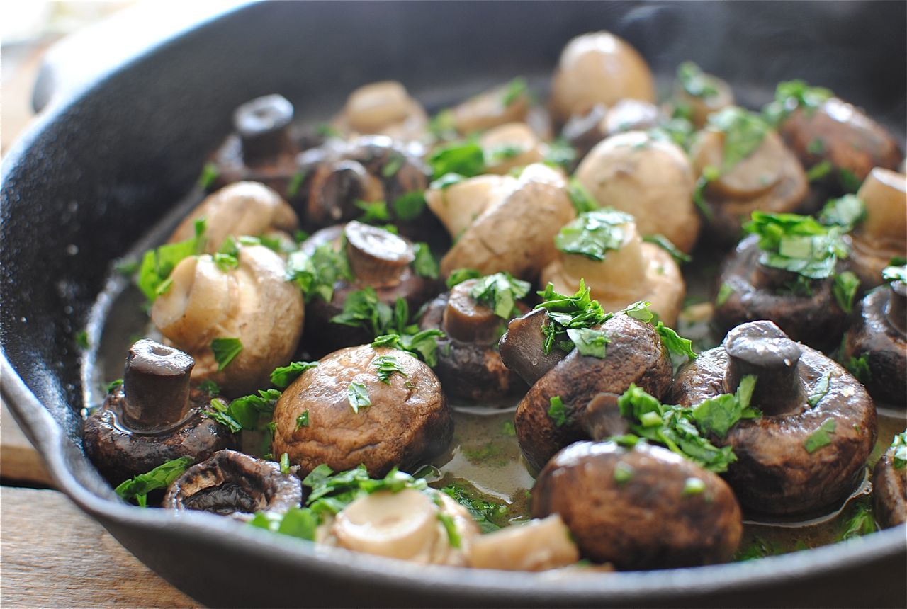 TapasStyle Sauteed Mushrooms Bev Cooks