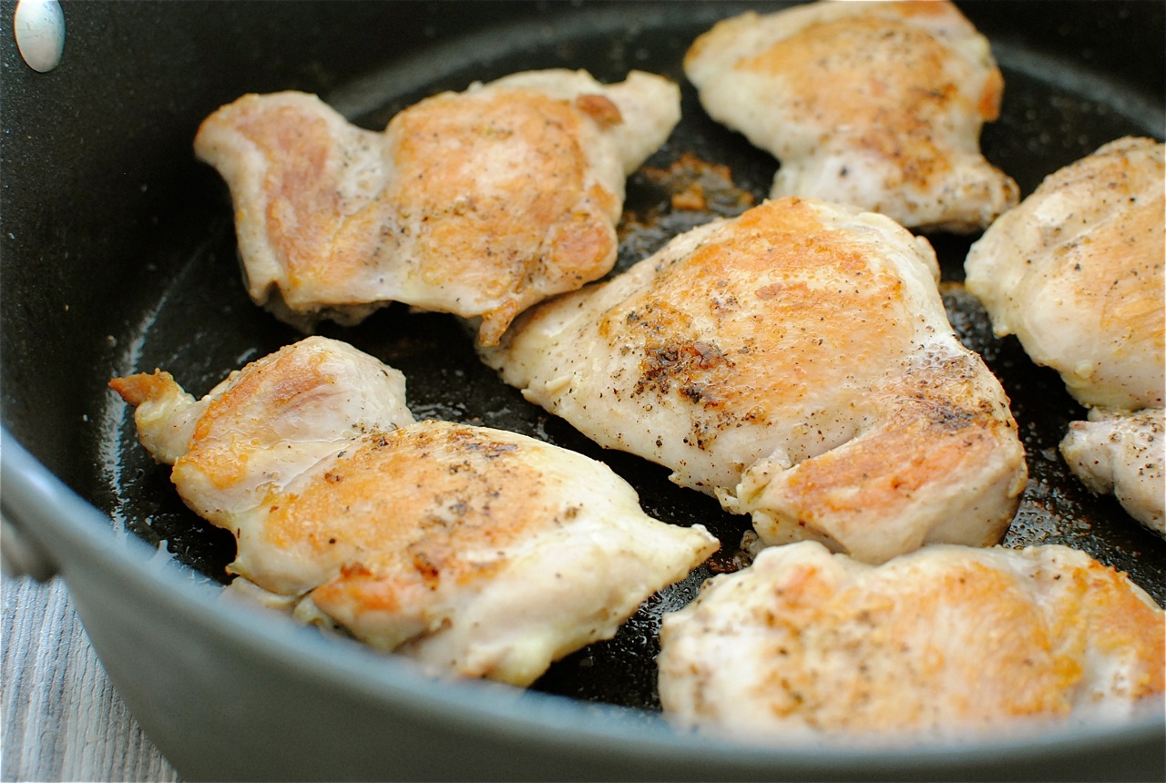 Braised Chicken in a Tomatillo Sauce Bev Cooks