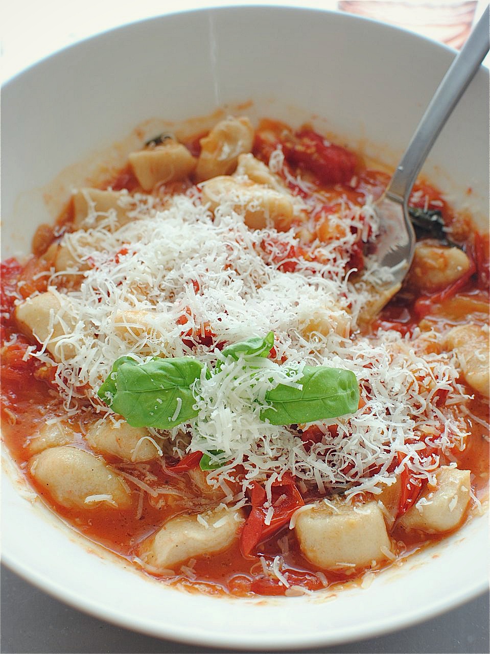 Homemade Gnocchi with a Roasted Tomato Sauce Bev Cooks