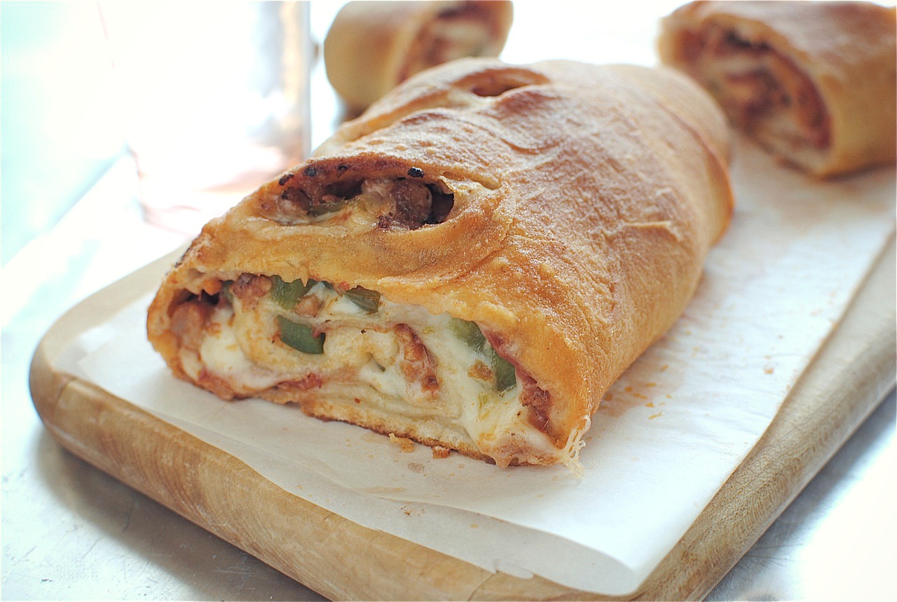 Italian Sausage and Pepperoni Stromboli Bev Cooks