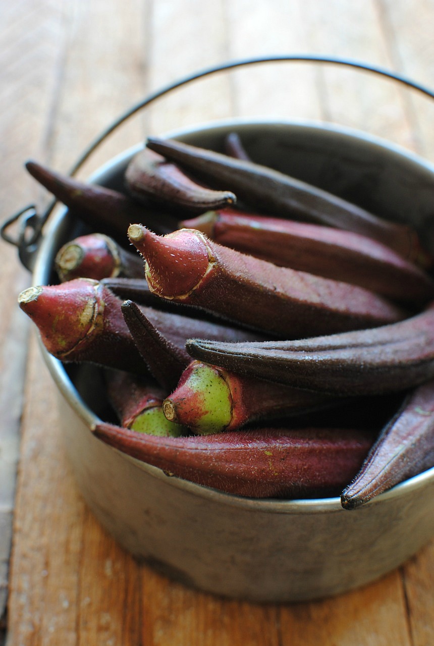 Southern Fried Okra Bev Cooks